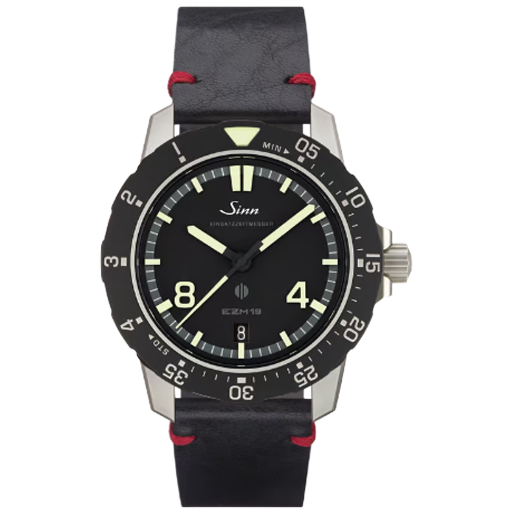Sinn 119.010  EZM 19 vintage style svart