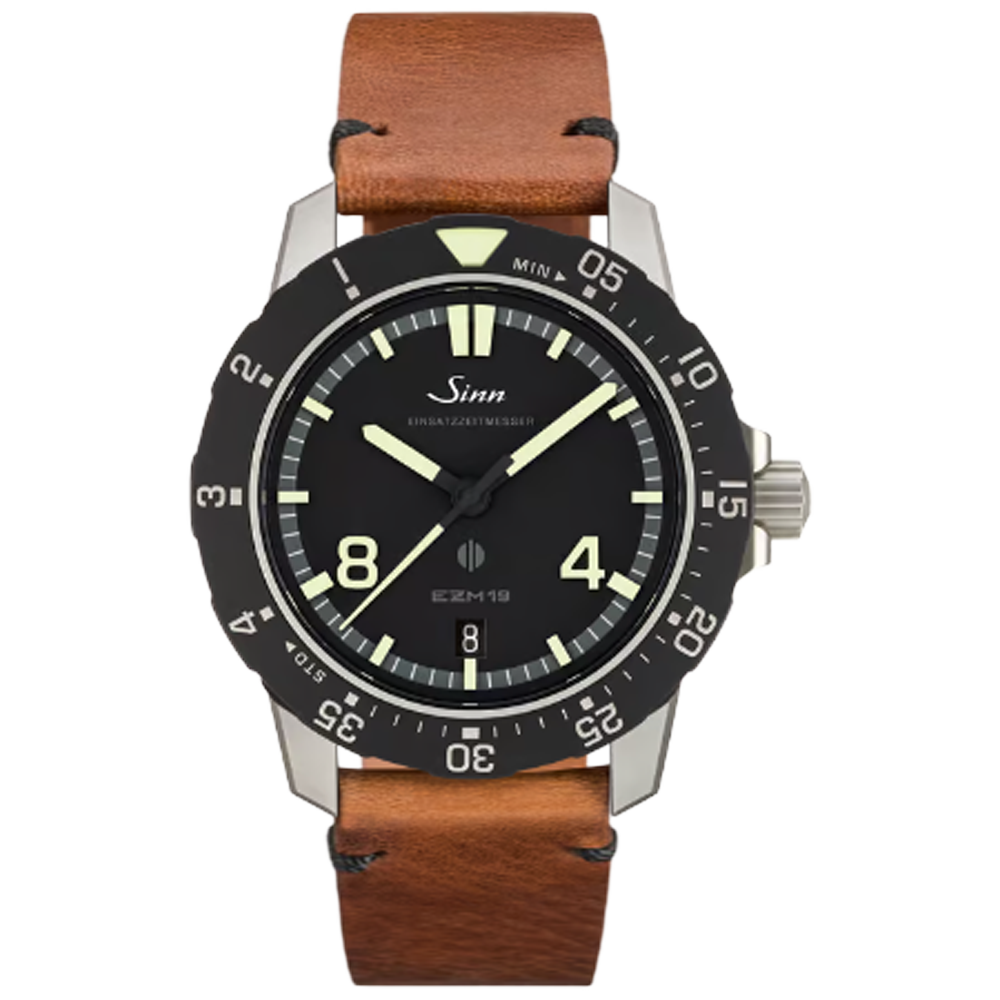 Sinn 119.010  EZM 19 vintage style brunt