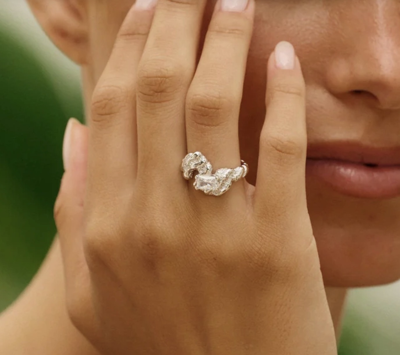 Flare Zebra Ring