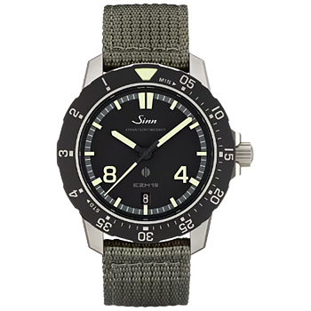 Sinn 119.010  EZM 19 tygband oliv grå