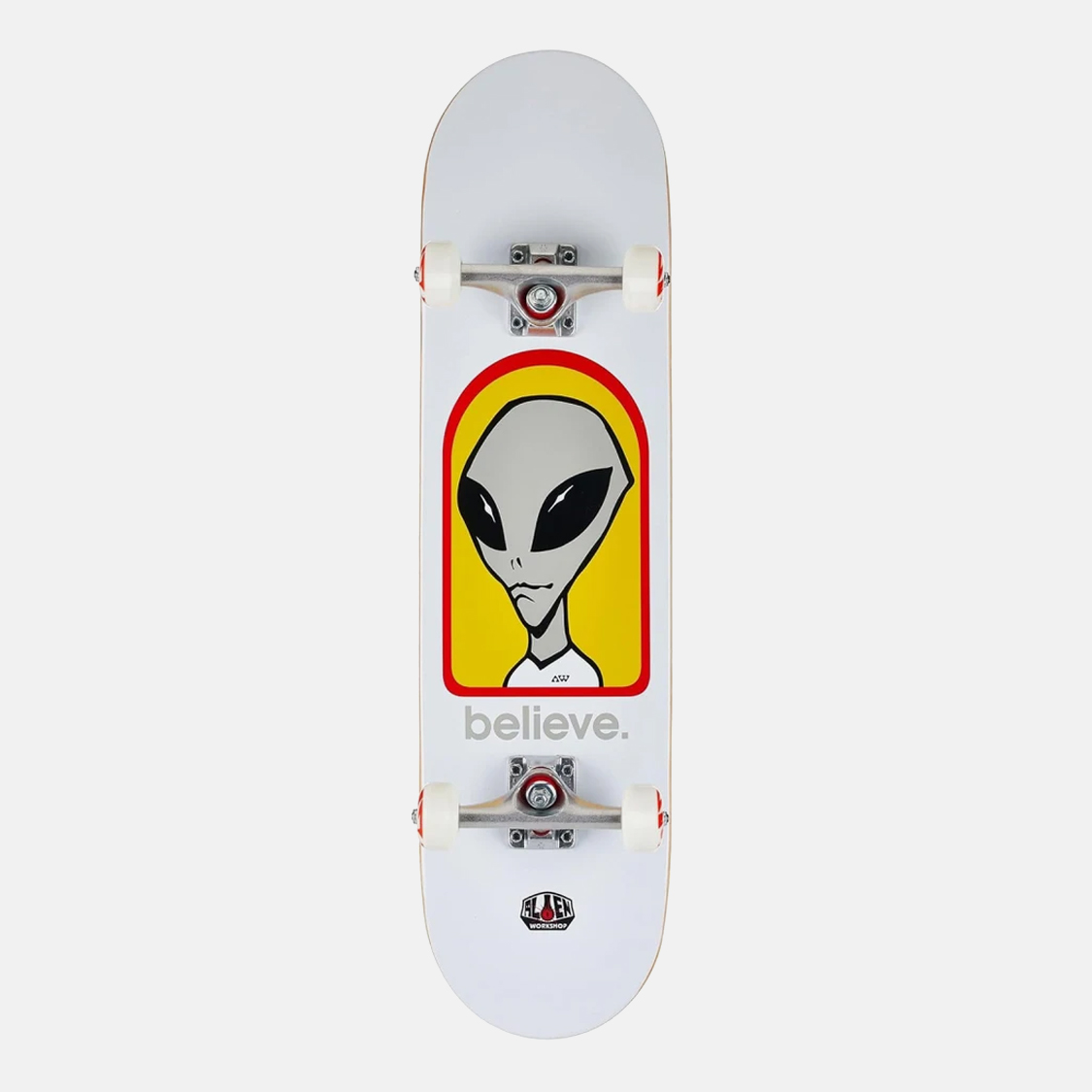Alien Workshop - Believe White Complete 8"