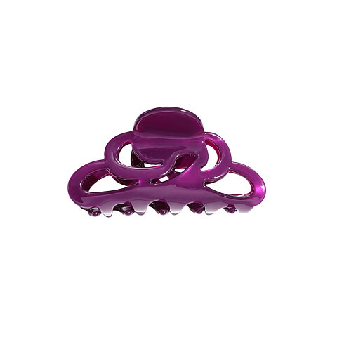 Hair claw Nicole Cut Out Plum
