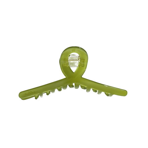 Hair claw Slim Forest green