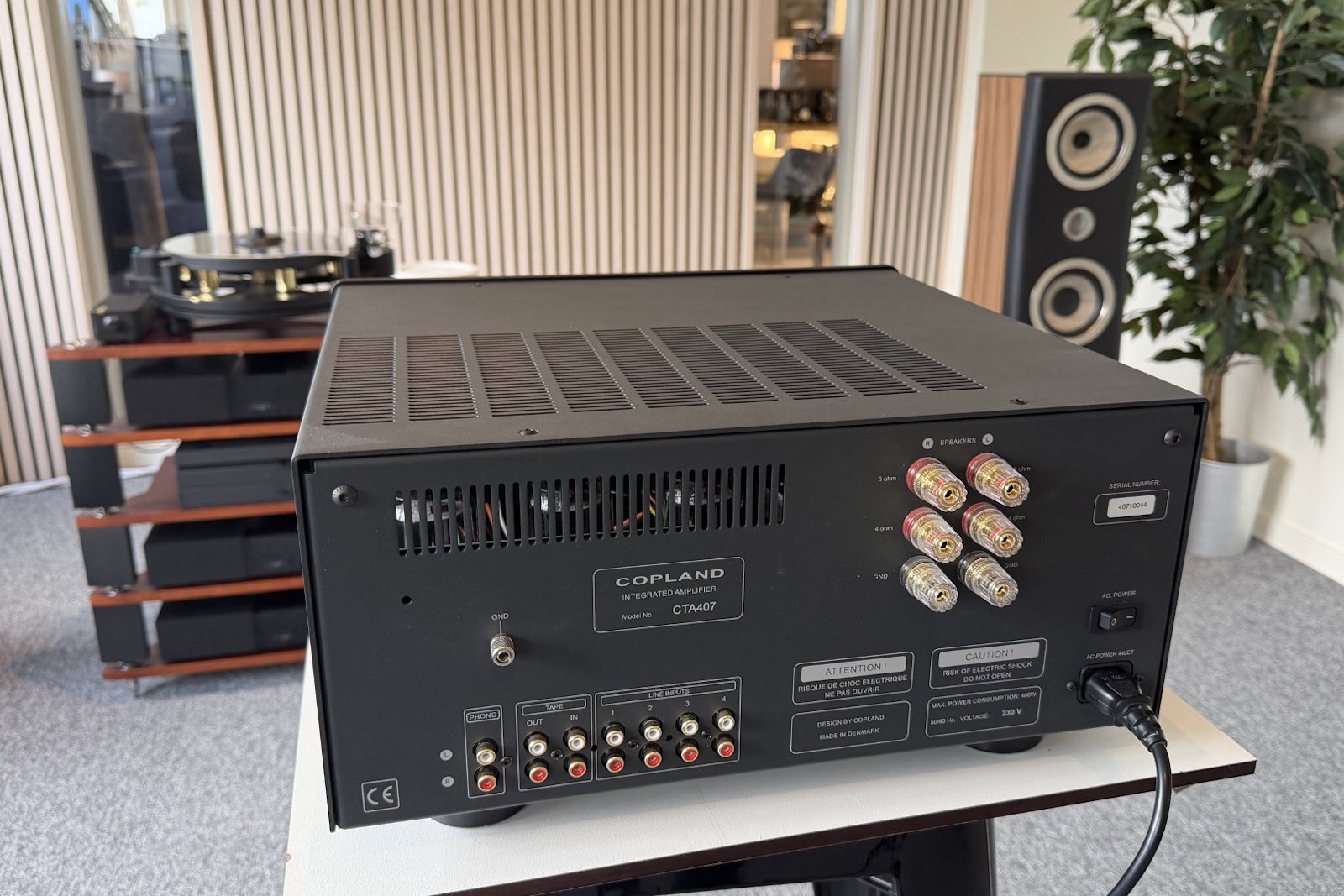 Copland CTA 407 - Integrerad rörförstärkare - Demoex - 2