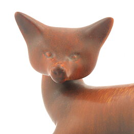 Gunnar Nylund (1950s) Brown Elegant Fox 32/15 cm