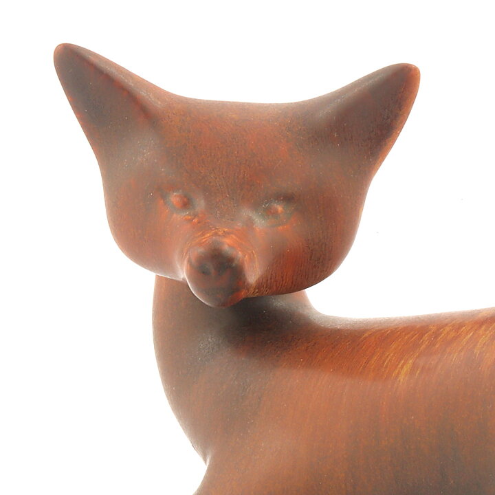 Gunnar Nylund (1950s) Brown Elegant Fox 32/15 cm
