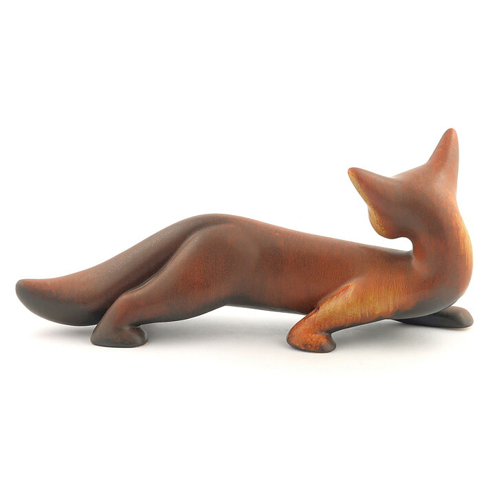 Gunnar Nylund (1950s) Brown Elegant Fox 32/15 cm