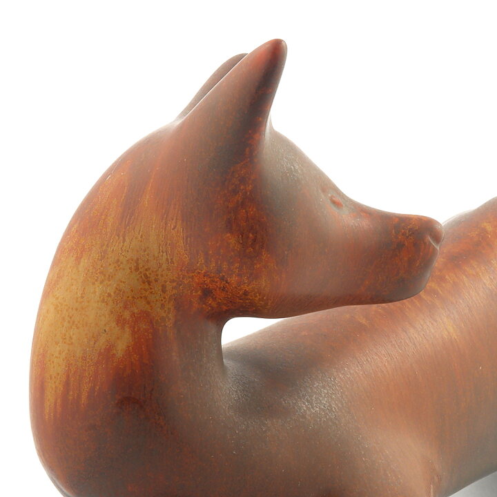 Gunnar Nylund (1950s) Brown Elegant Fox 32/15 cm
