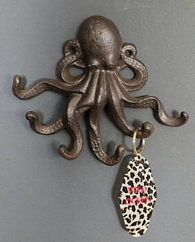Väggdekoration Krokar - Octopus