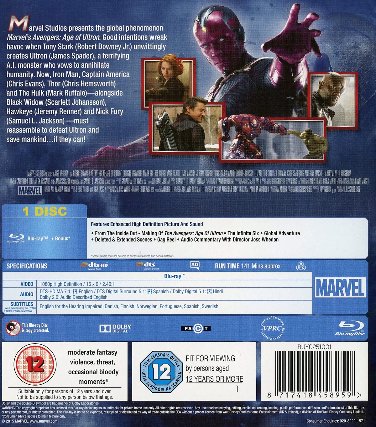 Avengers: Age of Ultron (Blu-ray) - 2
