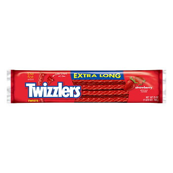 Twizzlers Twists Strawberry Extra Long 709g