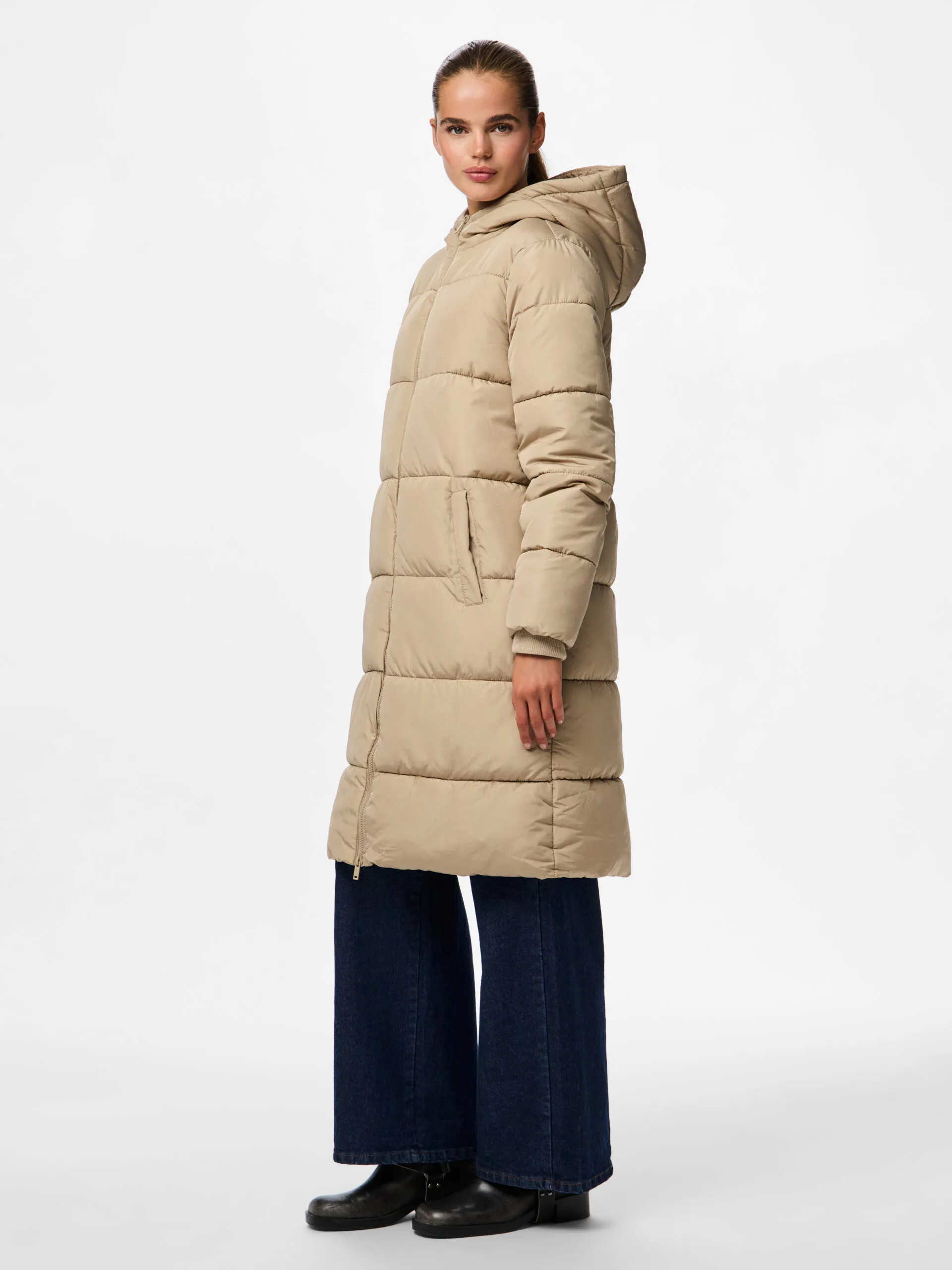 Pieces - Bee Täckjacka Beige - 6