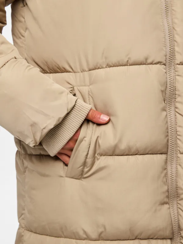 Pieces - Bee Täckjacka Beige - 2
