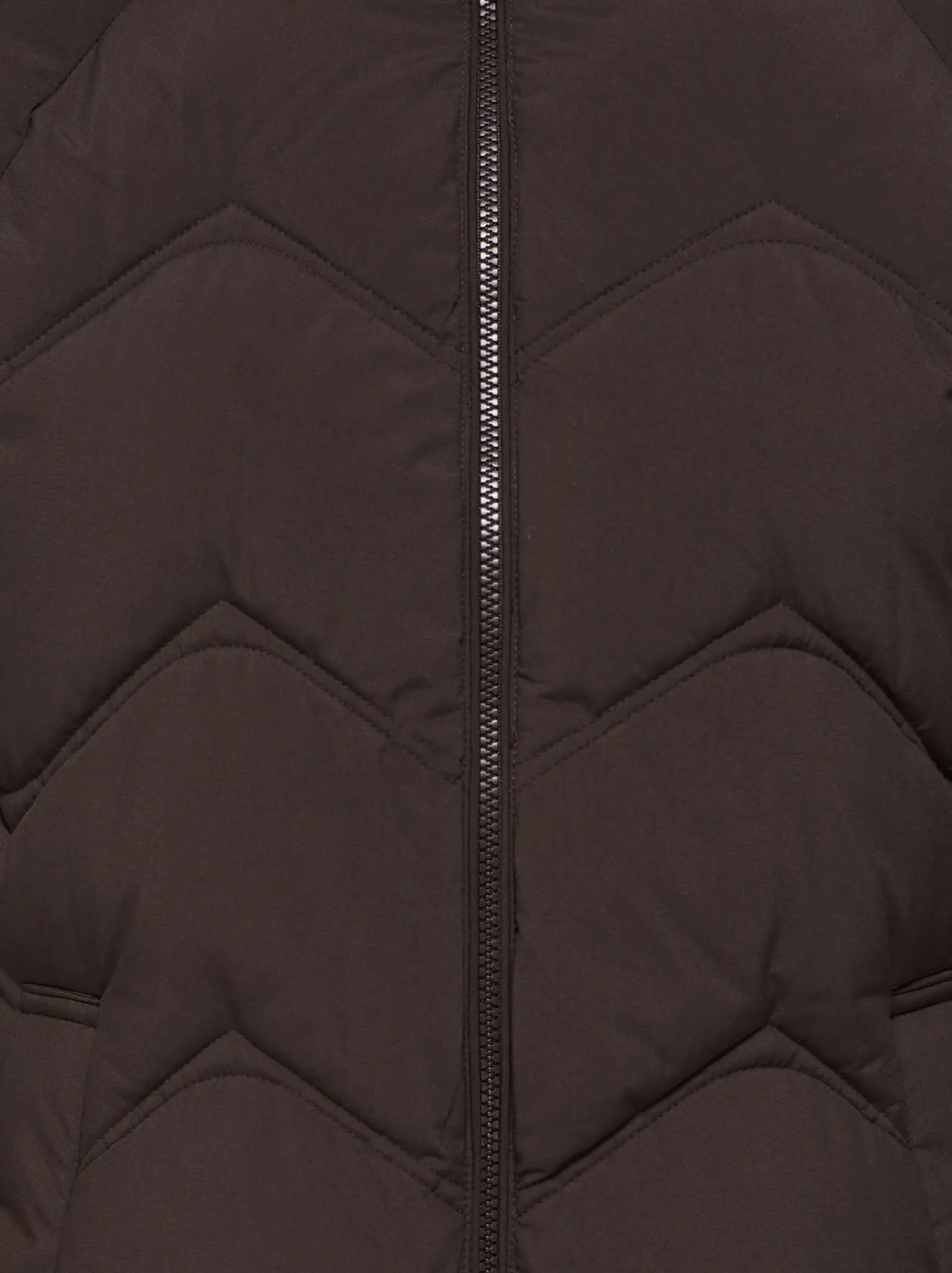 Jacqueline de Yong - Power Puffer Jacka Brun - 3