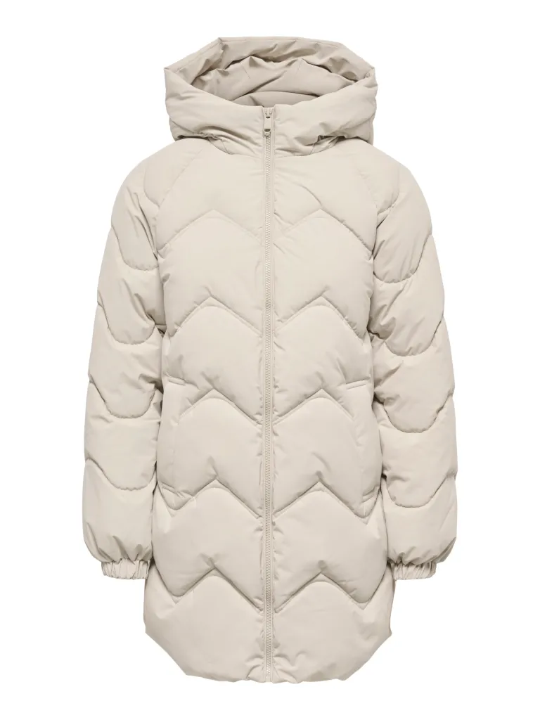 Jacqueline de Yong - Power Puffer Jacka Beige