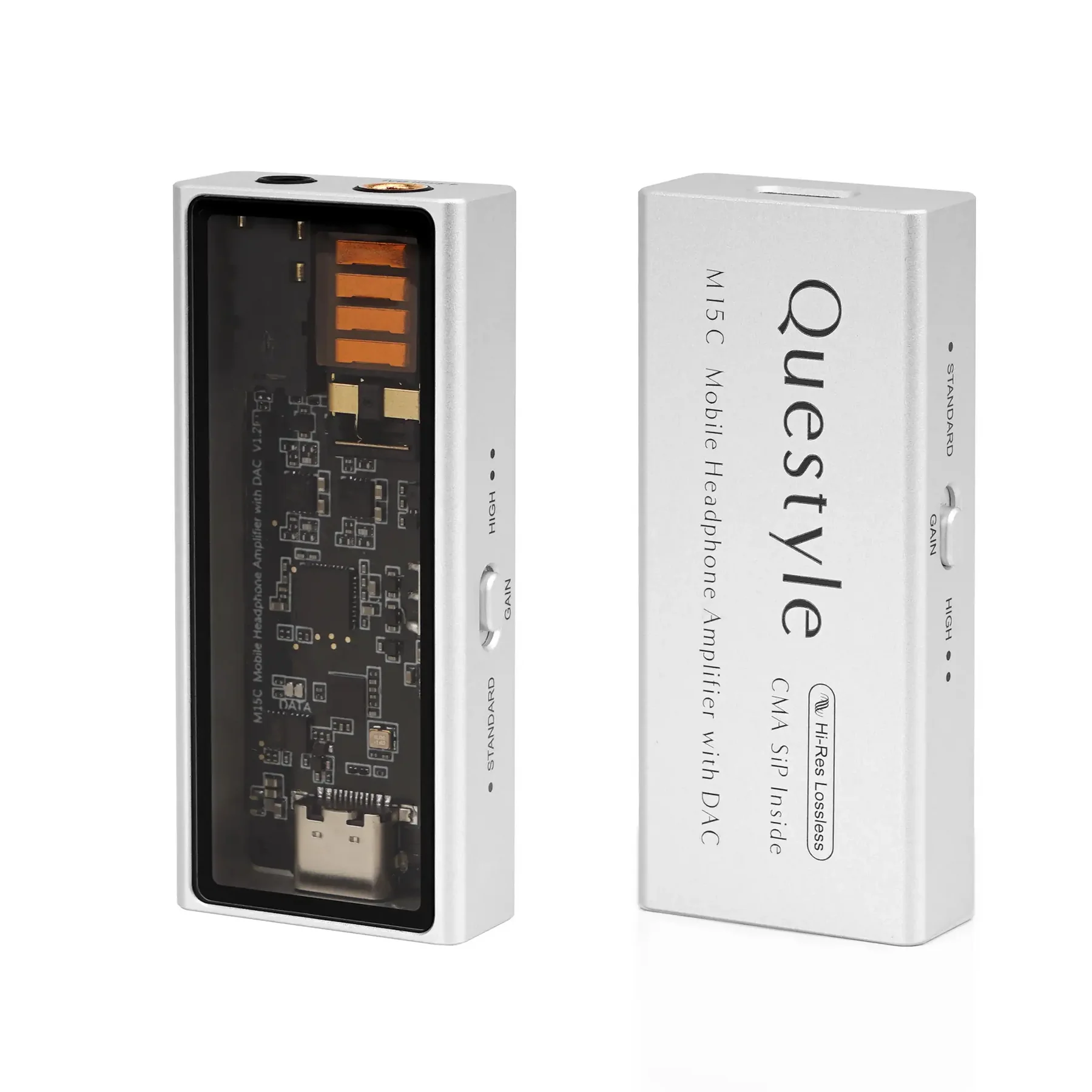 Questyle M15C Portable Headphone Amplifier USB-C DAC