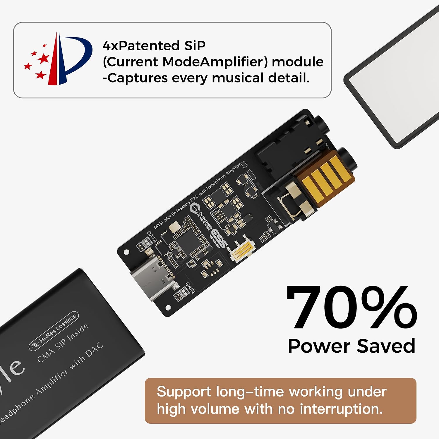 Questyle M15i - Mobile headphone amplifier with DAC - 5