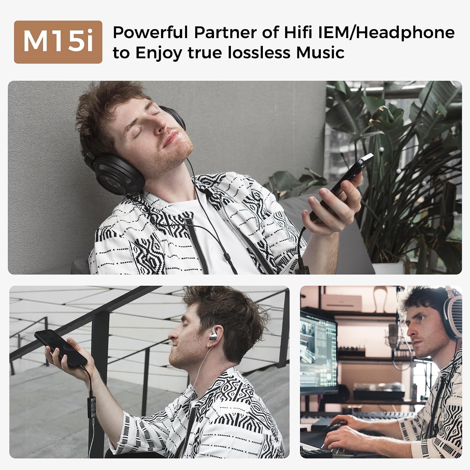 Questyle M15i - Mobile headphone amplifier with DAC - 7