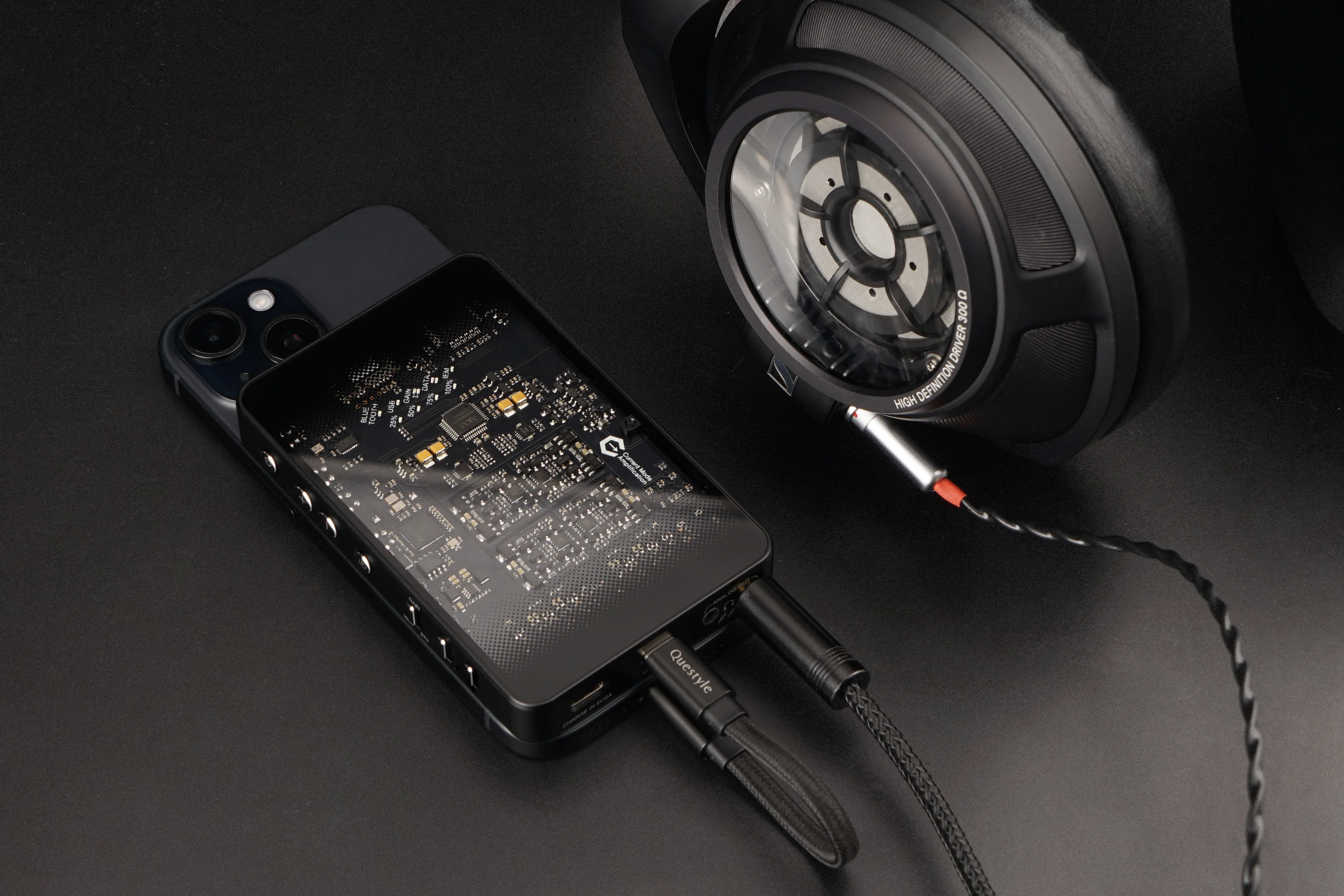 Questyle Sigma - Portabel HiFi DAC & Hörlursförstärkare - 9
