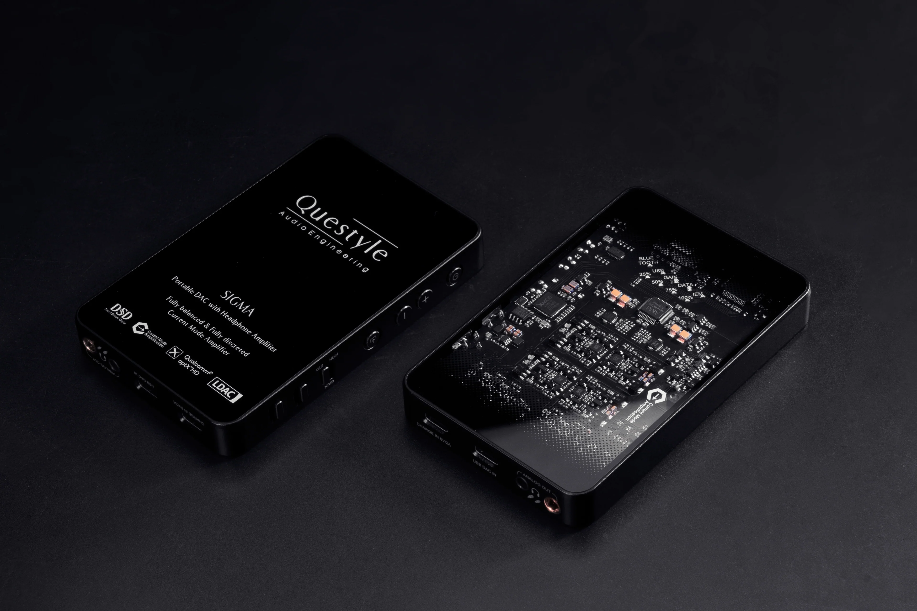 Questyle Sigma - Portabel HiFi DAC & Hörlursförstärkare - 7
