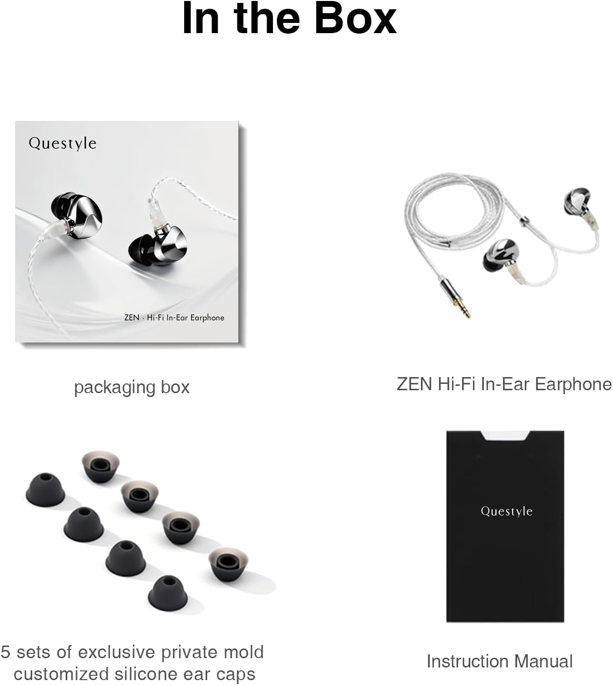 Questyle ZEN IEM Earphones - 7