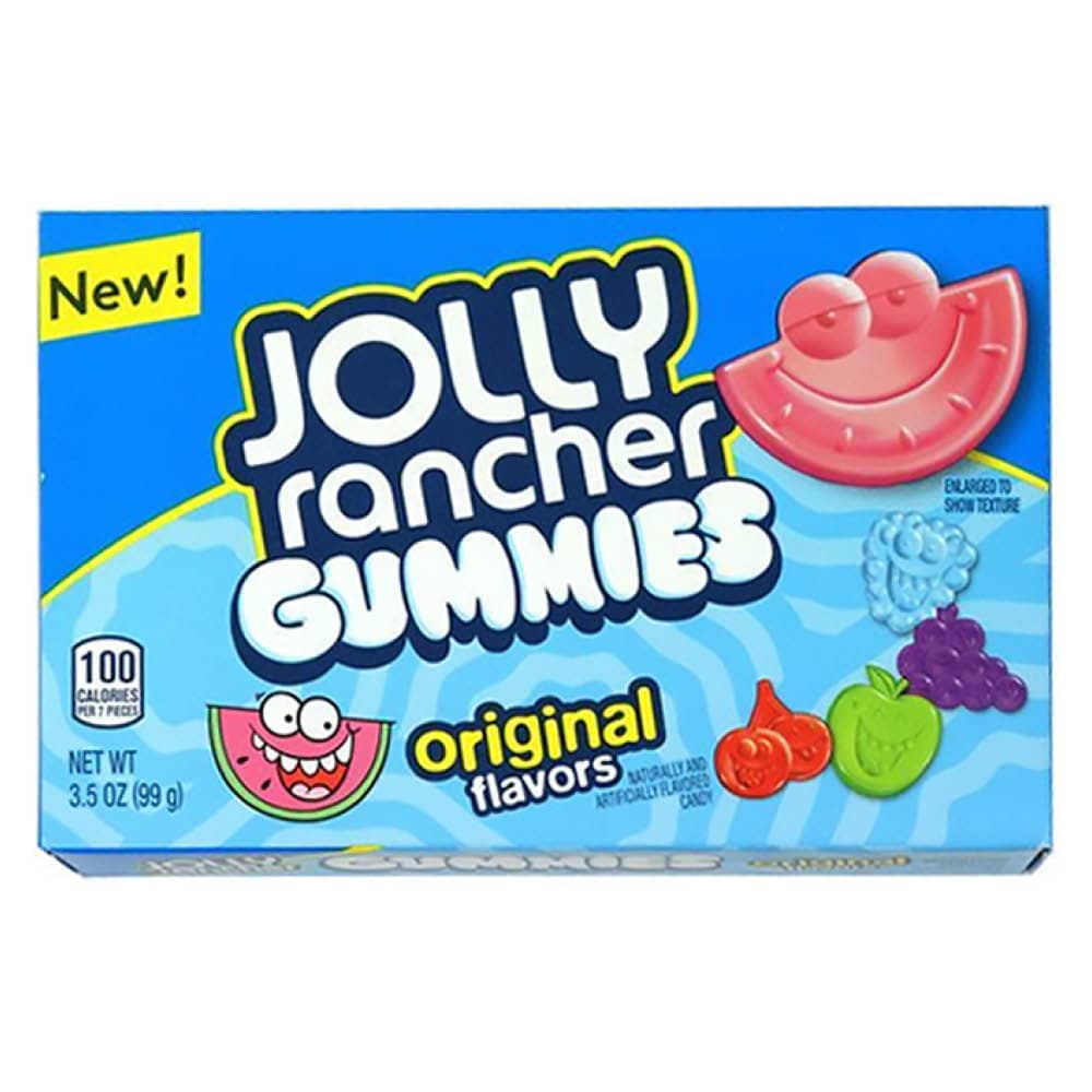 Jolly Rancher Gummies Original Flavors Theater Box 99g
