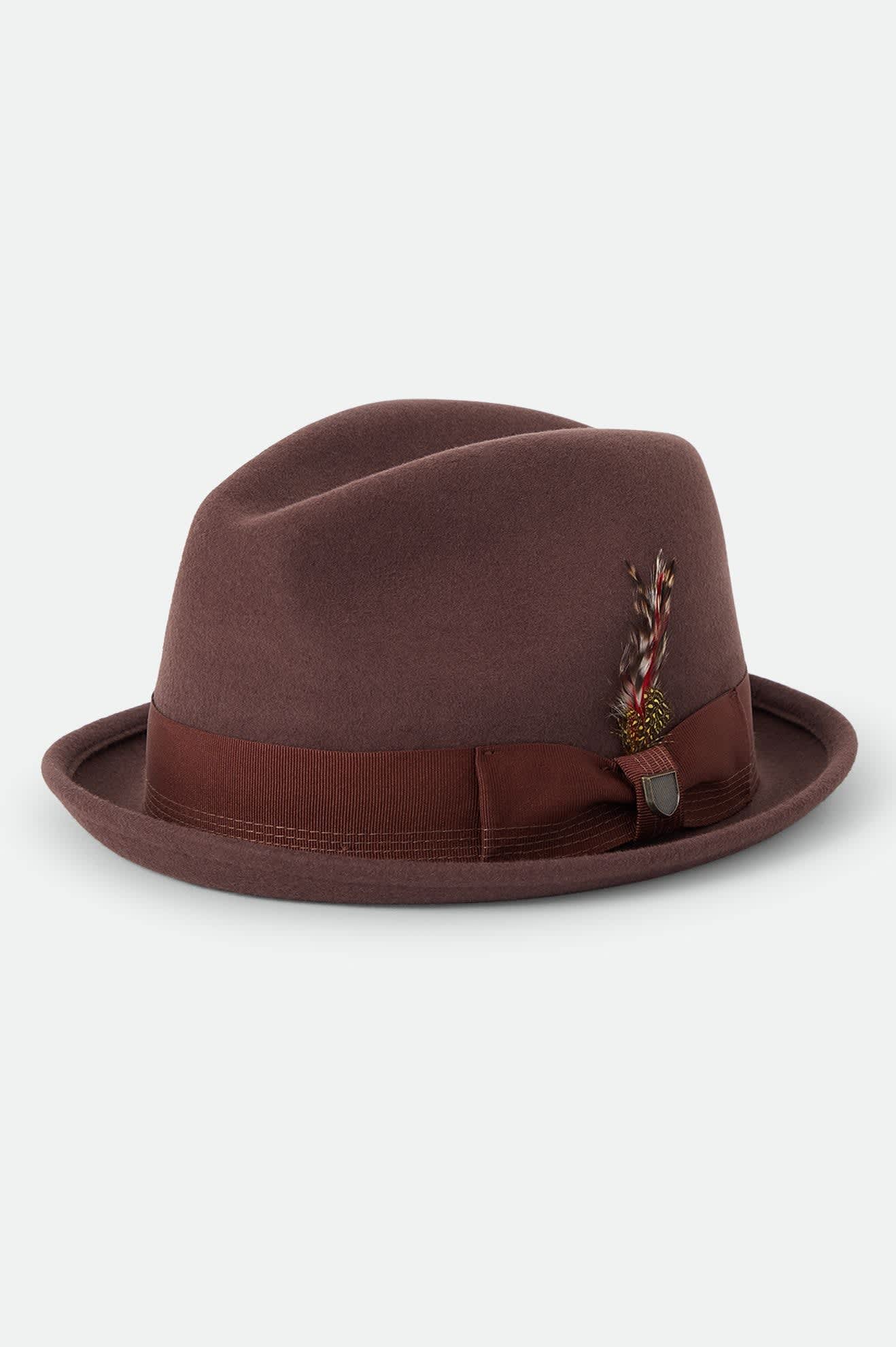 Brixton Gain fedora Chestnut - 5