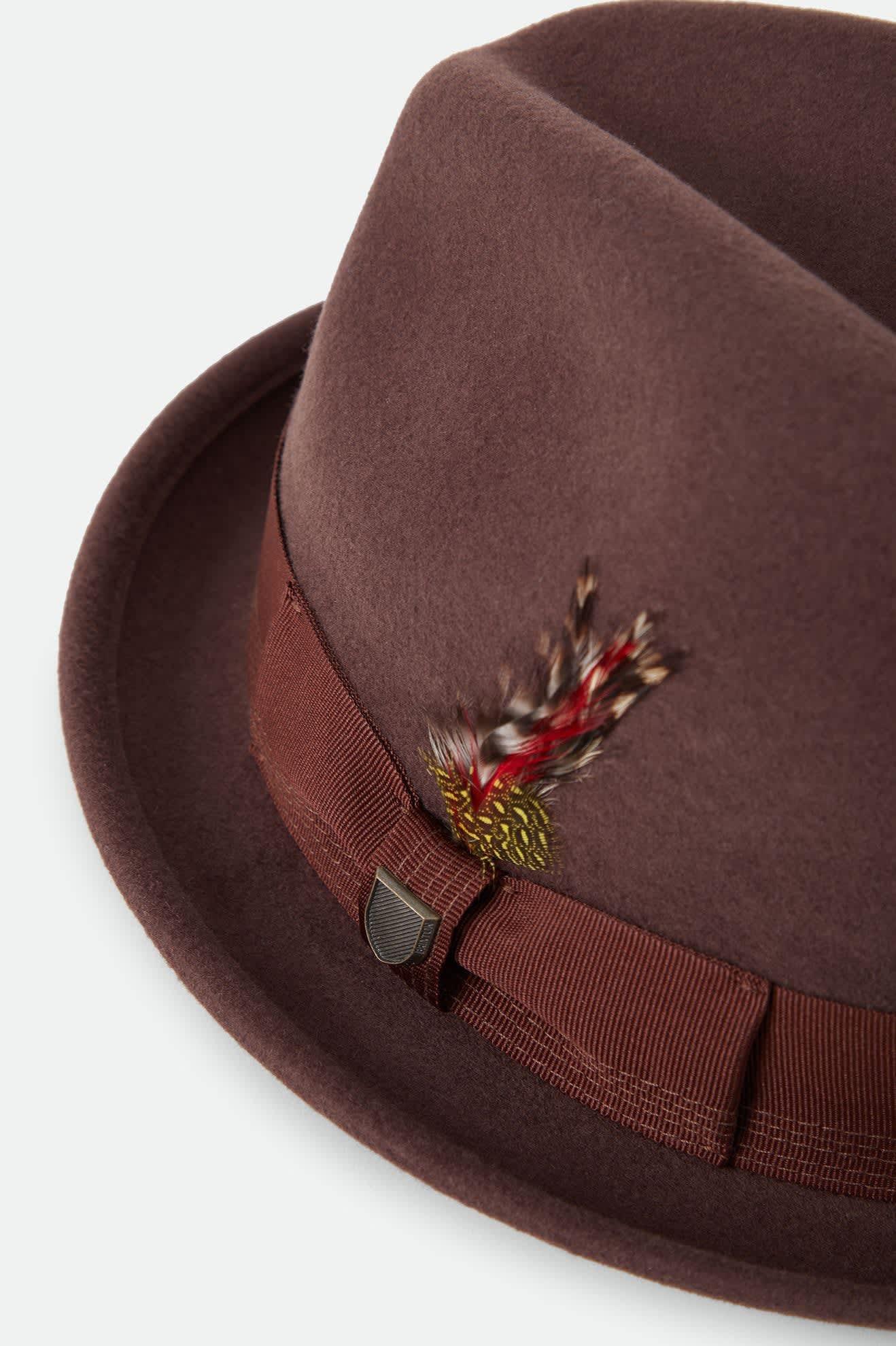 Brixton Gain fedora Chestnut - 3