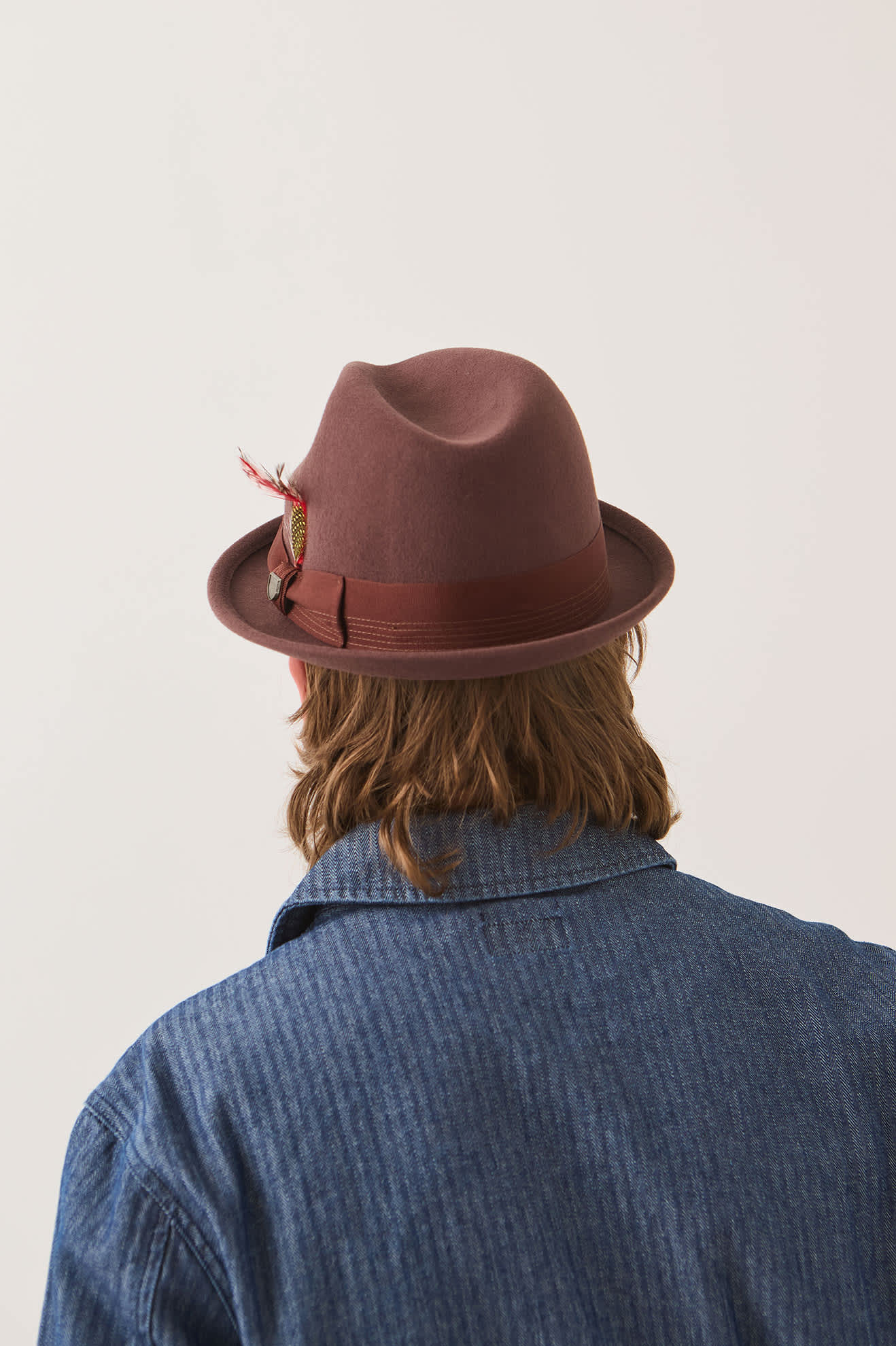 Brixton Gain fedora Chestnut - 6