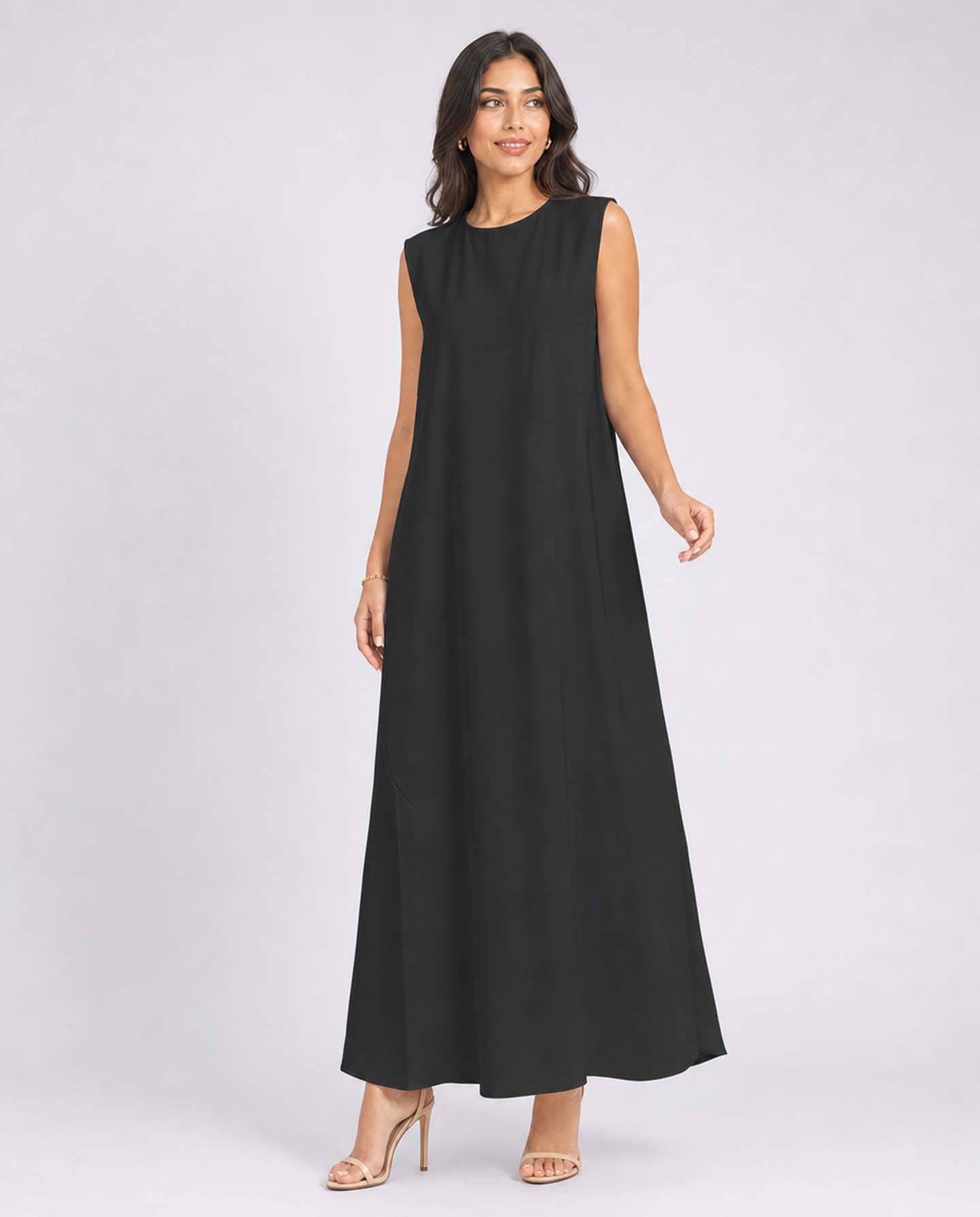 Underdress in Nida Fabric - Black - 3