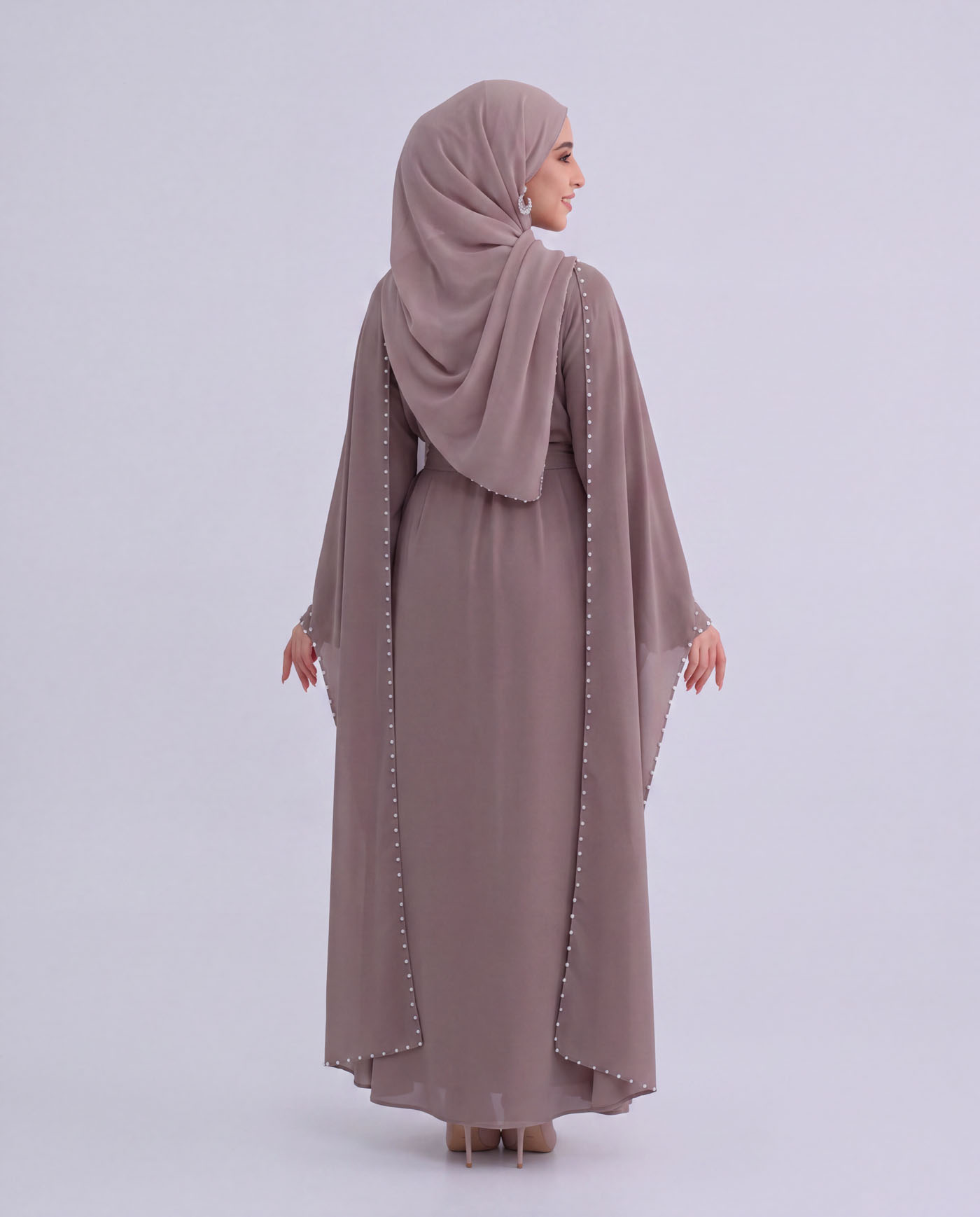 Party dress - Beige - 4