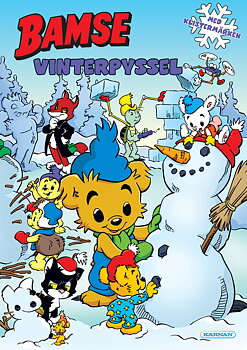 Bamse Vinterpyssel med klistermärken