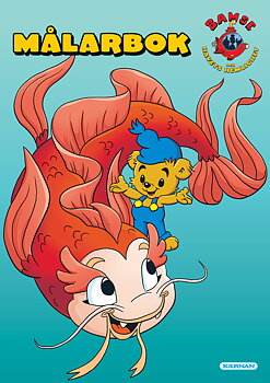 Bamse  och Havets hemlighet Målarbok