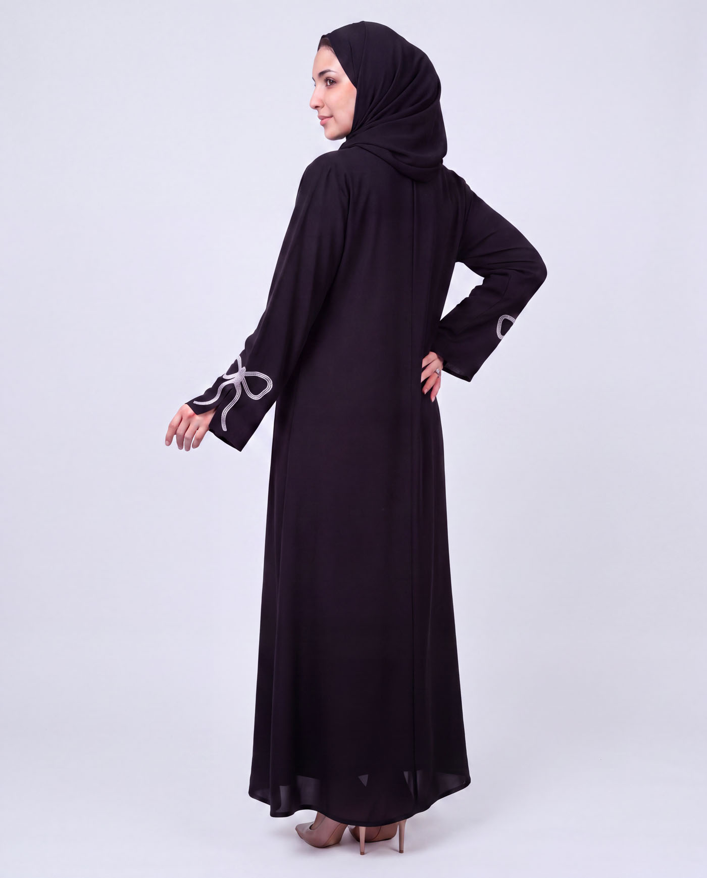 Abaya - Black - 3