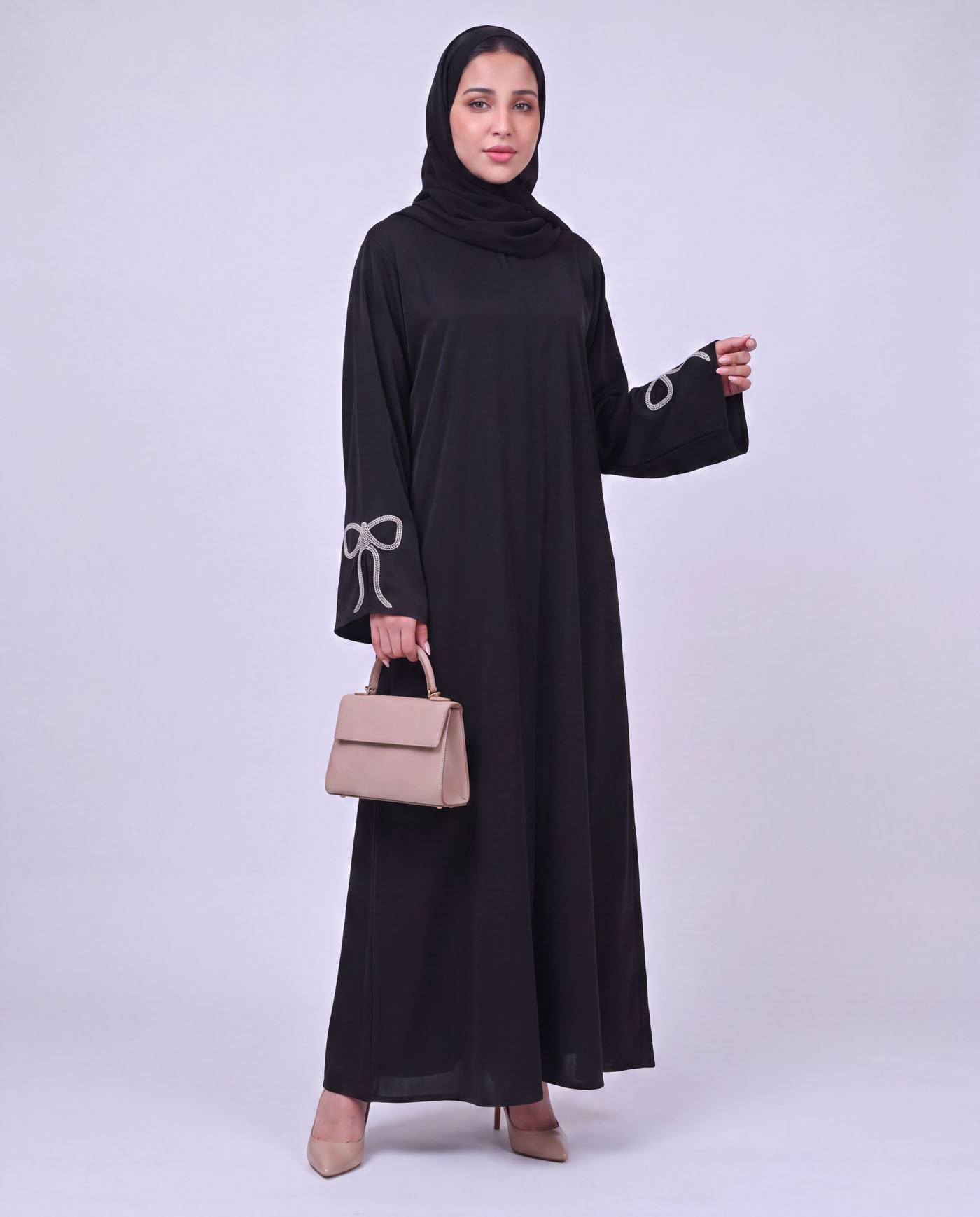 Abaya - Black - 4