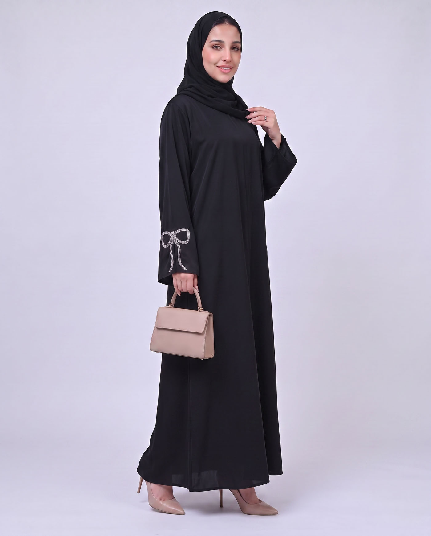 Abaya - Black - 5