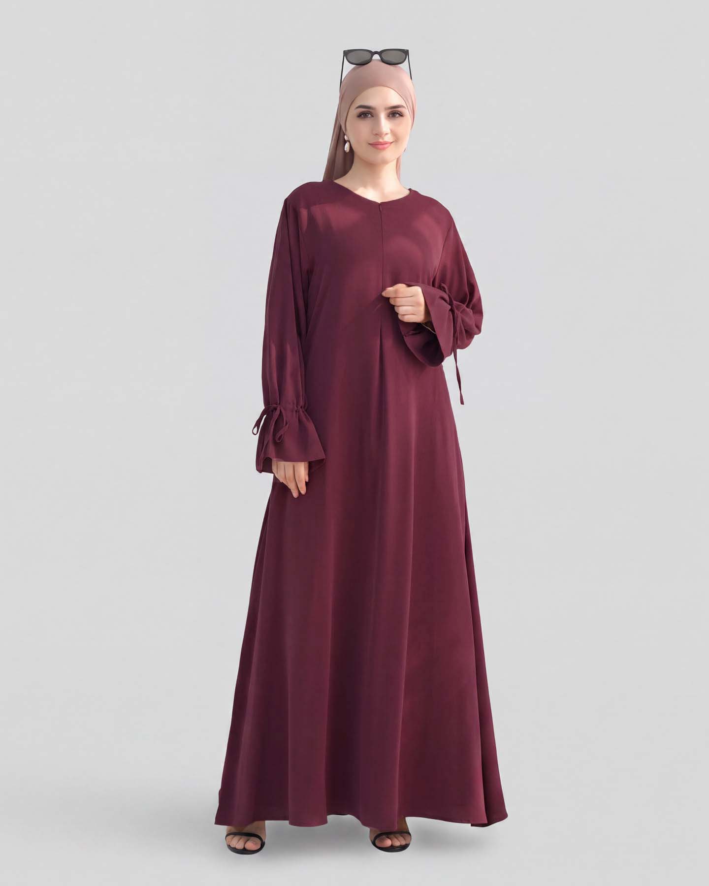 Abaya - Purple - 3