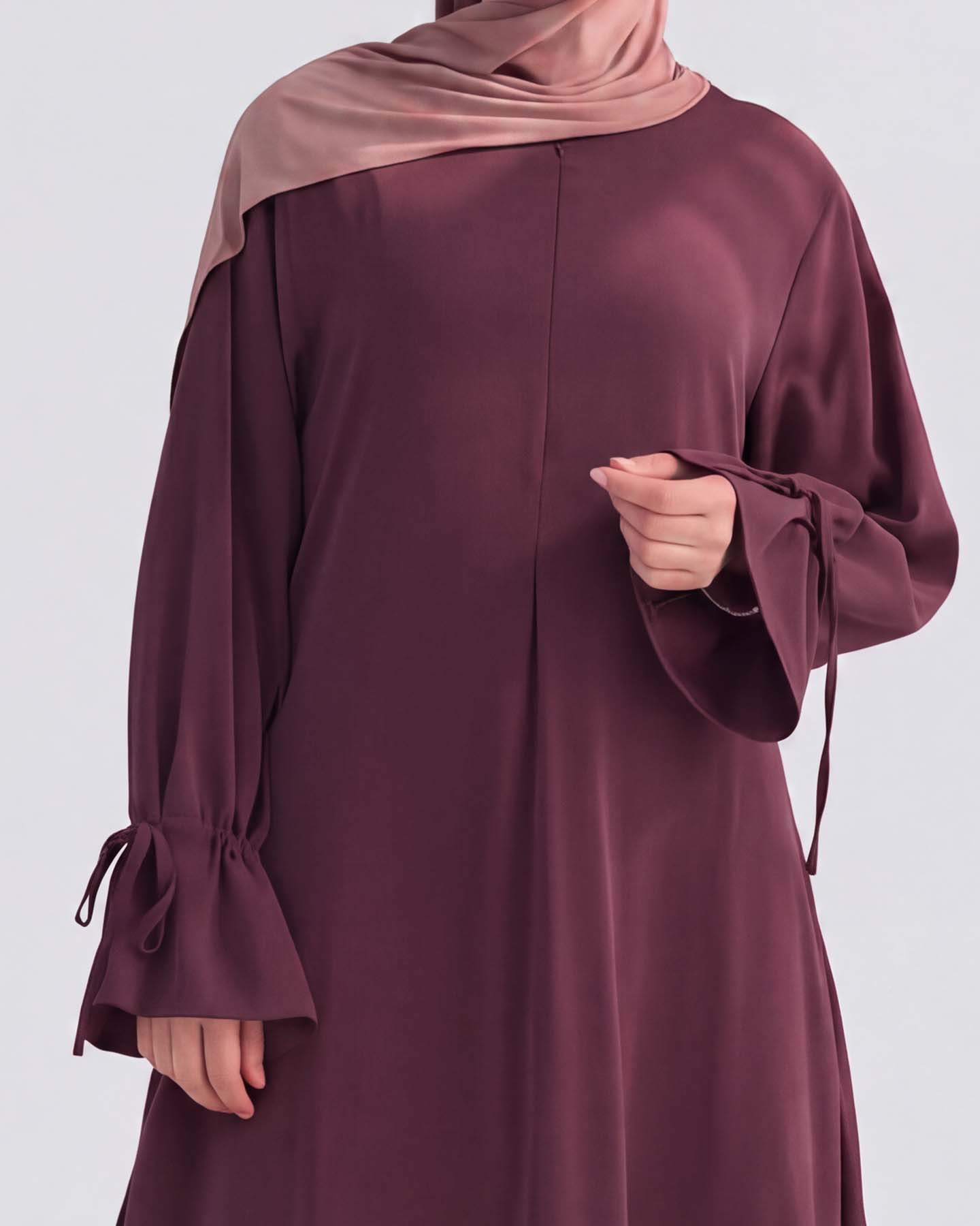 Abaya - Purple - 4
