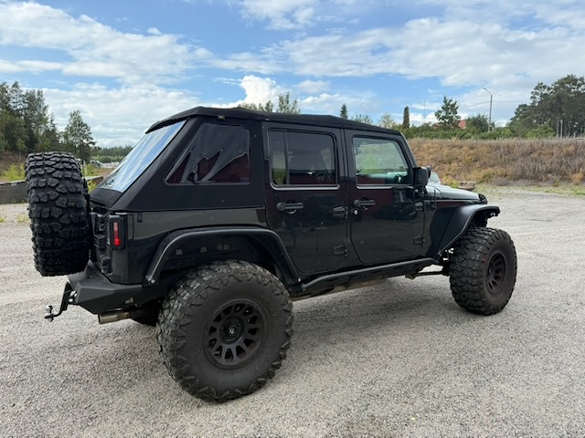 Falken Mod Rear Bumper with Hitch- JK - 4