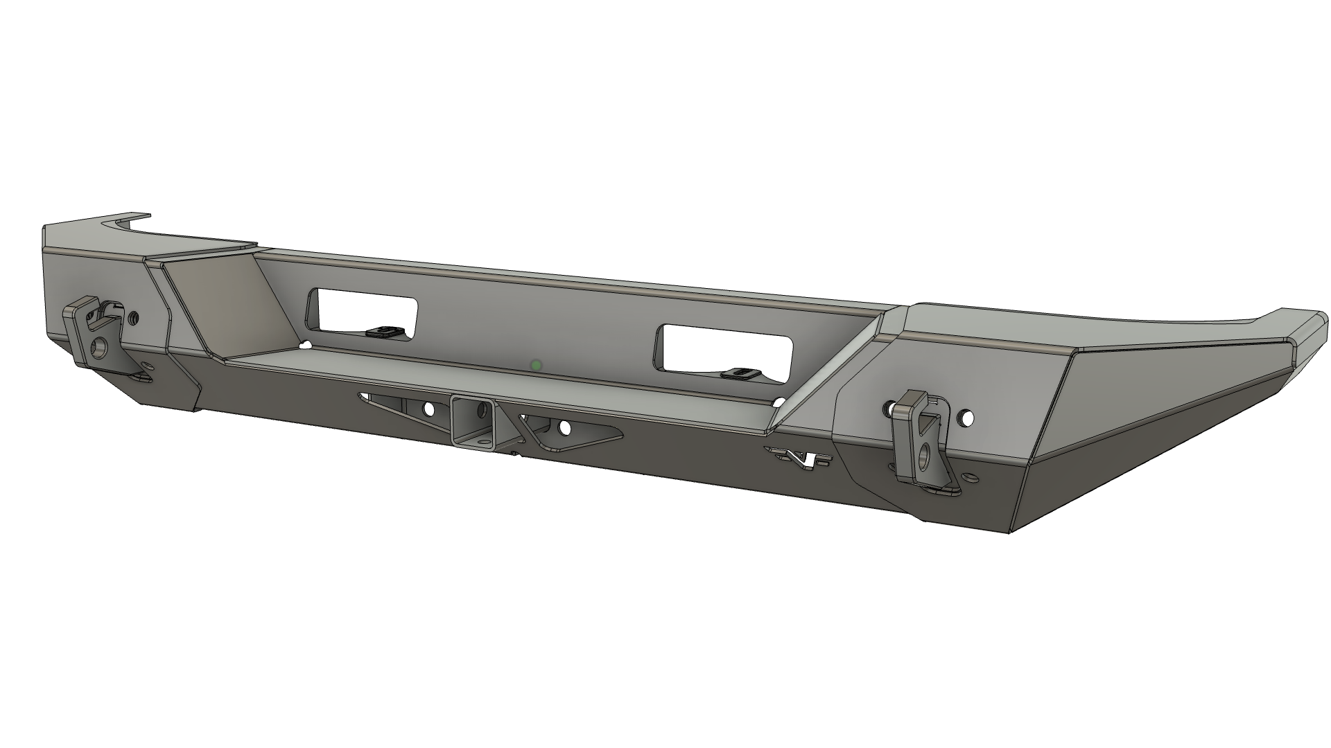 Falken Mod Rear Bumper with Hitch- JK