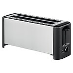 Brödrost 4-skivor, silver,1200 w.