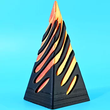 Fidget Spiral Cone 3D