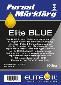 ELITE BLUE MÄRKFÄRG BLÅ 10 LITER