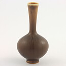 Berndt Friberg (1963) Unique Brown Haresfur Vase 159cm