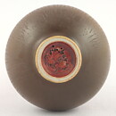 ベルント・フリーベリ  一点もの  斑のある茶色いベース  (9cm)  1963年