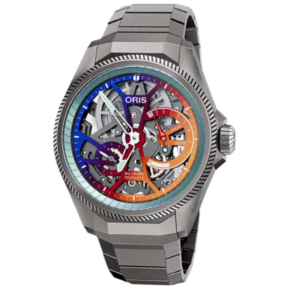 Oris ProPilot X Gonzo Edition 01 115 7759 7180-Set framsida