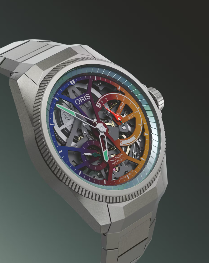Oris ProPilot X Gonzo Edition 01 115 7759 7180-Set sida