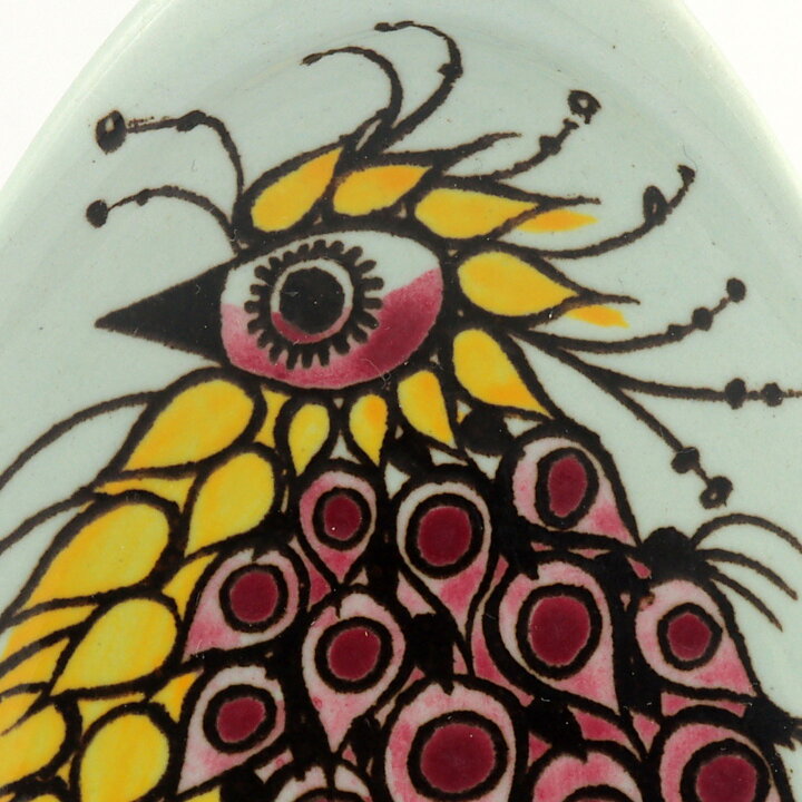 Beth Breyen (Tenera 1958) Four Dishes with Bird Decor 10 cm <with Box>