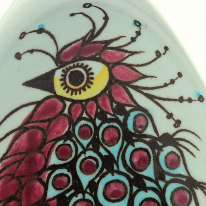 Beth Breyen (Tenera 1958) Four Dishes with Bird Decor 10 cm <with Box>
