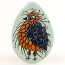 Beth Breyen (Tenera 1958) Four Dishes with Bird Decor 10 cm <with Box>